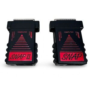 ASP SX100 Snap & Snap II Parallel Transmitter DB25 Male Network Adapter Set of 2